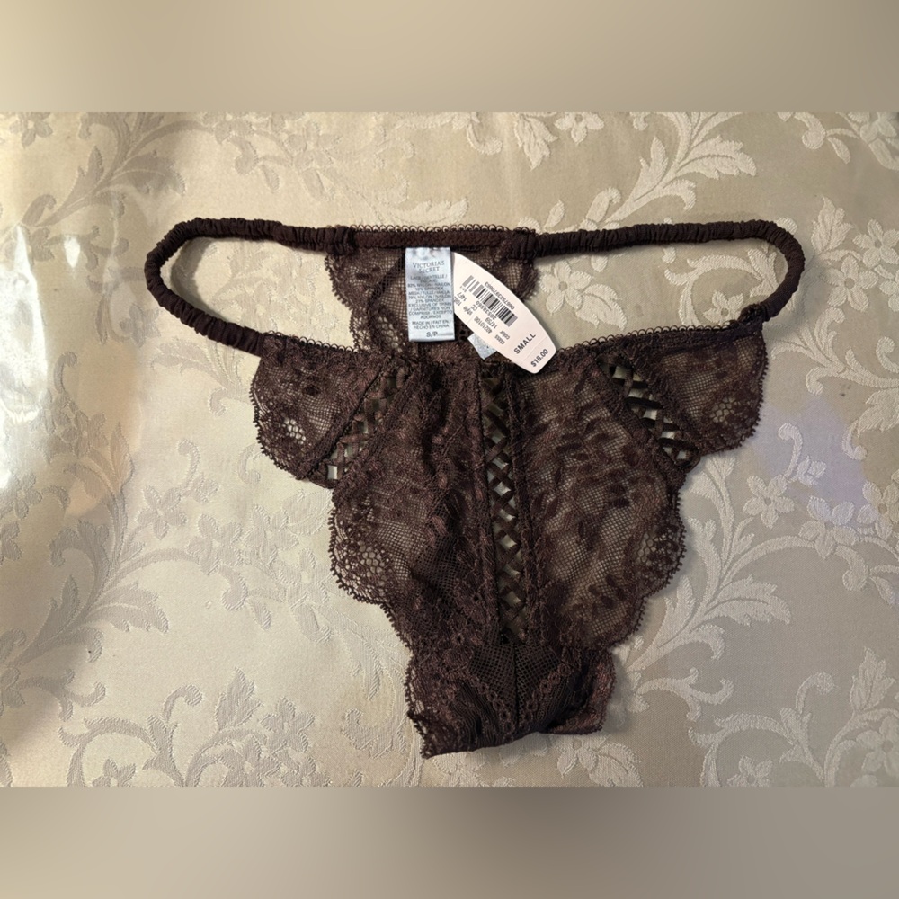 Victoria's Secret Brown Lace Panties Intimates
